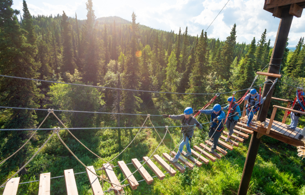 best zipline in alaska