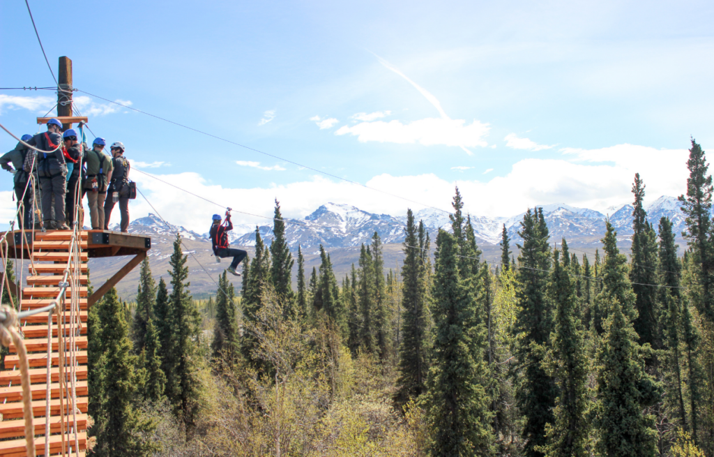 best zipline in alaska